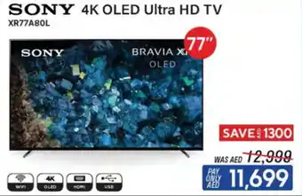 ECity SONY 4K OLED Ultra HD TV offer