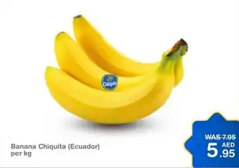 Choithrams Banana Chiquita per kg offer
