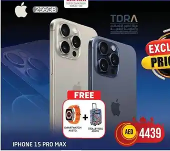 Safari Hypermarket IPHONE 15 PRO MAX offer