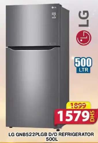 Grand Hyper Market LG GNB522PLGB D/D REFRIGERATOR 500L offer