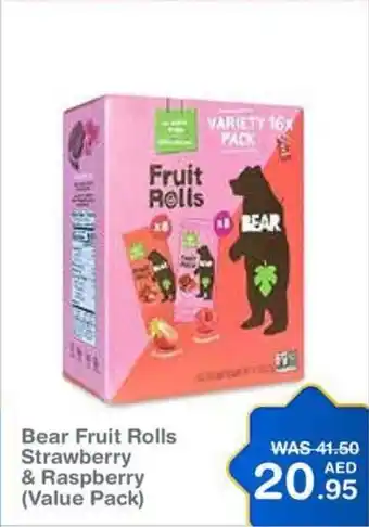 Choithrams Bear Fruit Rolls Strawberry & Raspberry offer