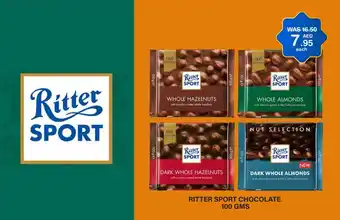 Choithrams RITTER SPORT CHOCOLATE 100gms offer