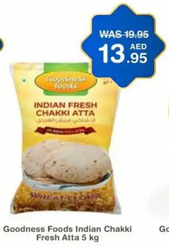 Choithrams Goodness Foods Indian Chakki Fresh Atta 5 kg offer