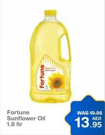 Choithrams Fortune Sunflower Oil 1.8 ltr offer