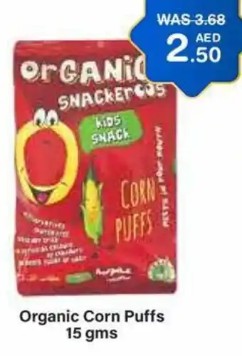 Choithrams Organic Corn Puffs 15 gms offer