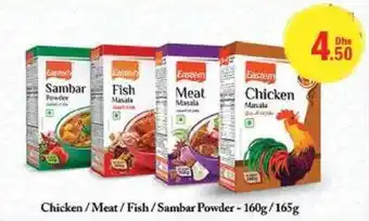 Emirates Co-op Chicken/Meat/Fish/Sambar Powder - 160g/165g offer