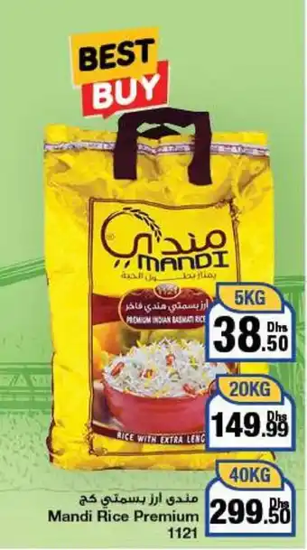 Emirates Co-op Mandi Rice Premium 1121 5KG offer