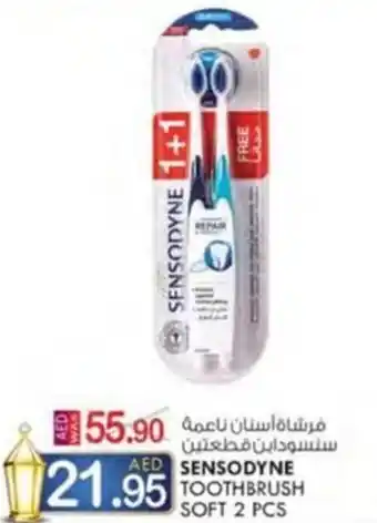 KM Trading SENSODYNE TOOTHBRUSH SOFT 2 PCS offer