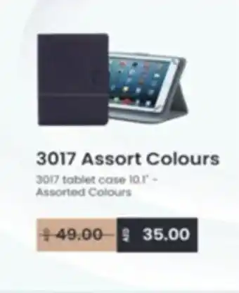 Lulu Hypermarket 3017 tablet case 10.1" - Assorted Colours offer