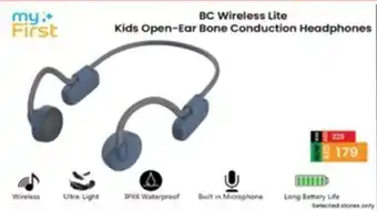 Lulu Hypermarket BC Wireless Lite Kids Open-Ear Bone Conduction Headphones offer