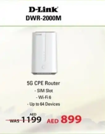 Lulu Hypermarket D-Link DWR-2000M 5G CPE Router offer