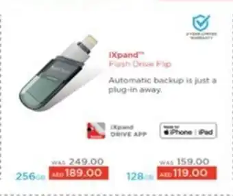 Lulu Hypermarket iXpand Flash Drive Flip 128GB offer