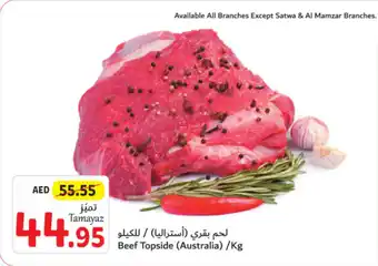 Union Coop Beef Topside / Kg offer