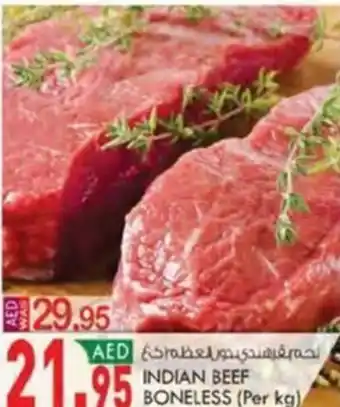 KM Trading BEEF BONELESS (Per kg) offer