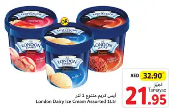 Union Coop London Dairy Ice Cream Assorted 1Ltr offer