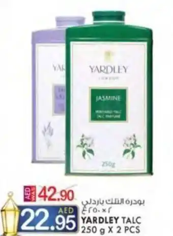 KM Trading YARDLEY TALC 250 g X 2 PCS offer