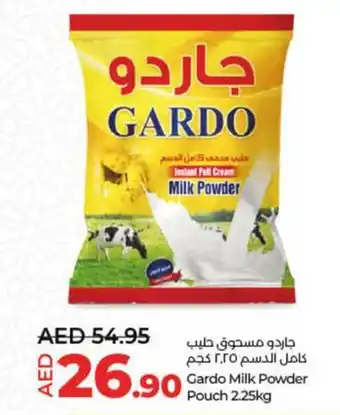 Lulu Hypermarket Gardo Milk Powder Pouch 2.25kg offer