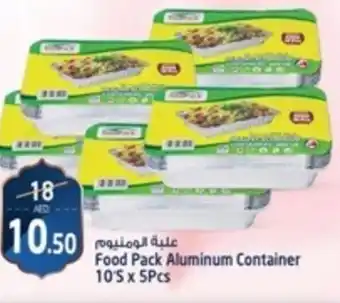 Safari Hypermarket Food Pack Aluminum Container 10'5 x 5Pcs offer