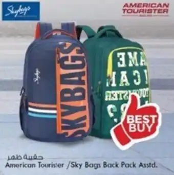Safari Hypermarket American Tourister/Sky Bags Back Pack Asstd. offer