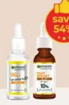 Lulu Hypermarket GARNIER FAST BRIGHT VITAMIN-C SERUM 30ML+NIGHT SERUM 30ML offer