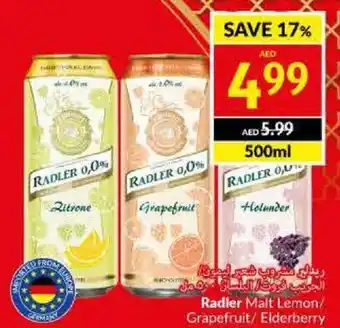 Viva Radler Malt Lemon / Grapefruit / Elderberry 500mL offer