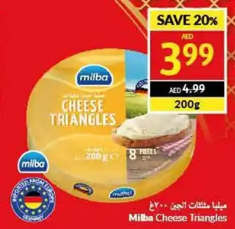 Viva Milba Cheese Triangles 200g offer