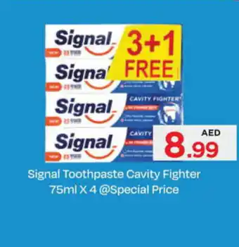 Nesto Signal Toothpaste Cavity Fighter 75ml X4 Special Price offer