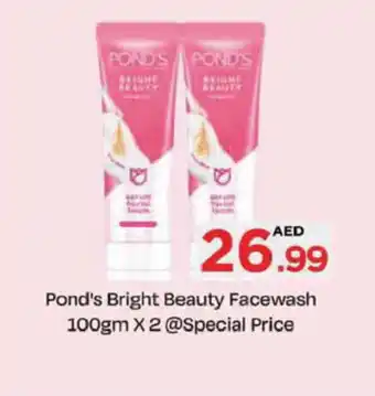 Nesto Pond's Bright Beauty Facewash 100gm X2 Special Price offer