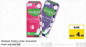 Nesto Molped Panty Liner Assorted offer
