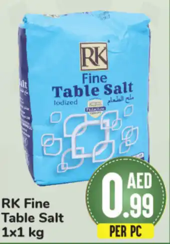 Day To Day RK Fine Table Salt 1x1 kg offer