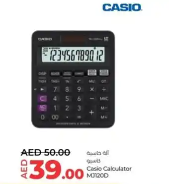 Lulu Hypermarket Casio Calculator offer