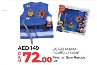 Lulu Hypermarket Fireman Sam Rescue Set offer