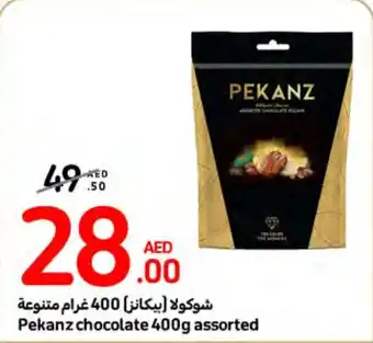 Carrefour Pekanz chocolate 400g assorted offer