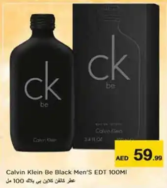 Nesto Calvin Klein Be Black Men'S EDT 100Ml offer