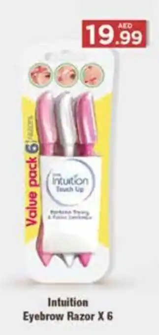 Nesto Intuition Eyebrow Razor X 6 offer