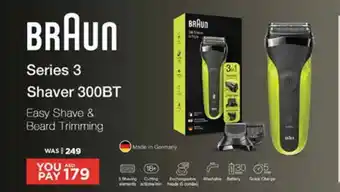 Nesto Shaver 300BT Easy Shave & Beard Trimming offer