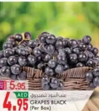 KM Trading GRAPES BLACK (Per Box) offer