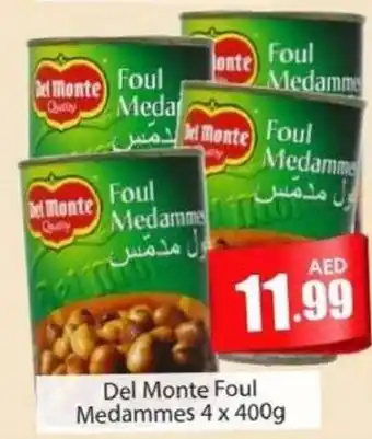 Del Monte Foul Medammes 4 x 400g