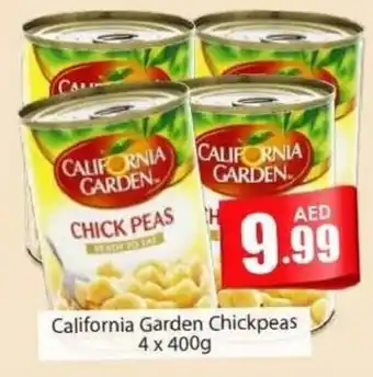 California Garden Chickpeas 4 x 400g