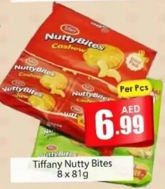 Amber Tiffany Nutty Bites 8x81g offer
