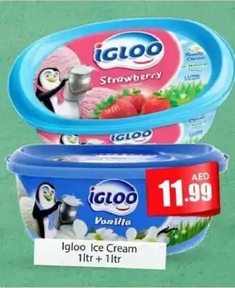 Amber Igloo Ice Cream 1ltr+1ltr offer