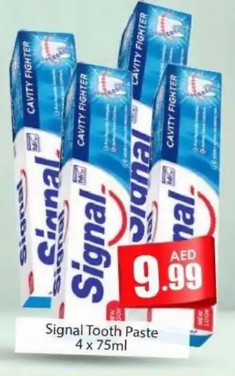 Amber Signal Tooth Paste 4 x 75ml offer