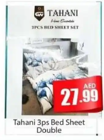 Amber Tahani 3ps Bed Sheet Double offer