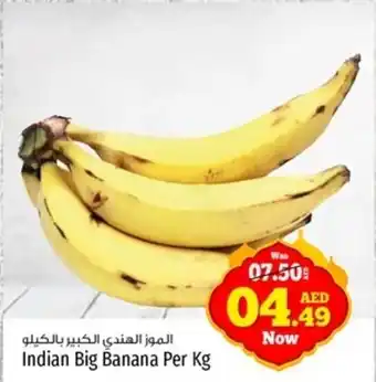 Kenz Hypermarket Indian Big Banana Per Kg offer