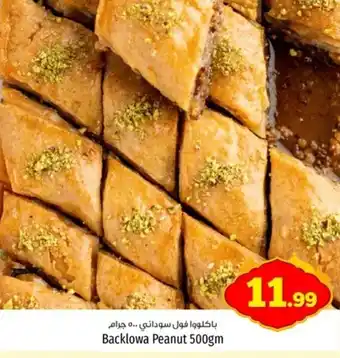 Kenz Hypermarket Backlowa Peanut 500gm offer