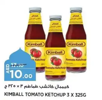 Aswaaq KIMBALL TOMATO KETCHUP 3 X 325G offer