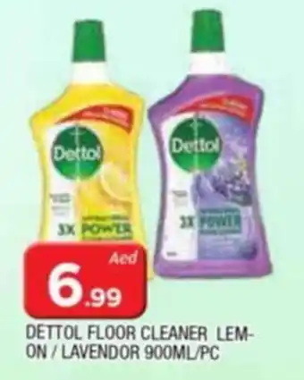 Al Madina DETTOL FLOOR CLEANER LEMON LAVENDOR 900ML PER PC offer