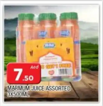 Al Madina MARMUM JUICE ASSORTED 3X500ML offer