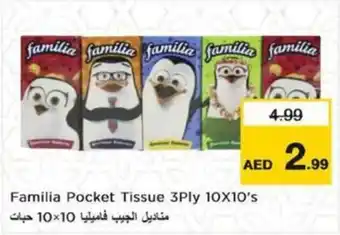 Nesto Familia Pocket Tissue 3Ply 10X10s offer