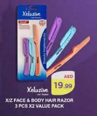 Nesto X/Z FACE & BODY HAIR RAZOR 3 pcs x 2 offer